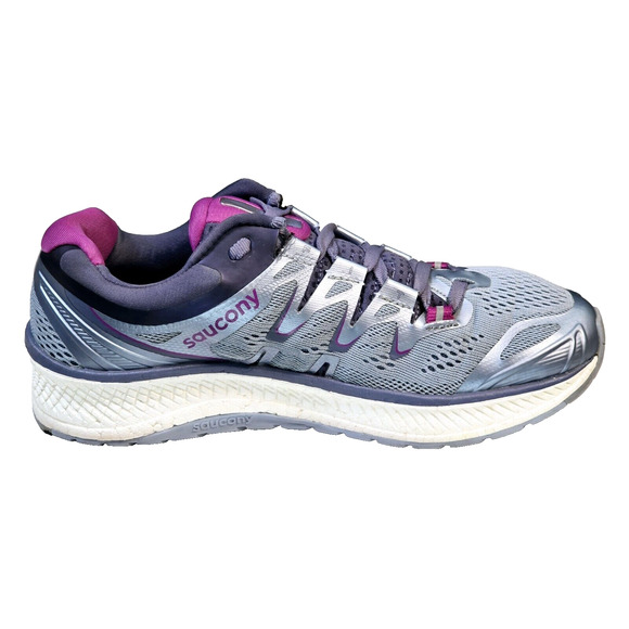 Saucony Women's Triumph ISO 4 Size 6.5 Running Shoes Fog Grey Purple S10413-1 - Picture 3 of 9
